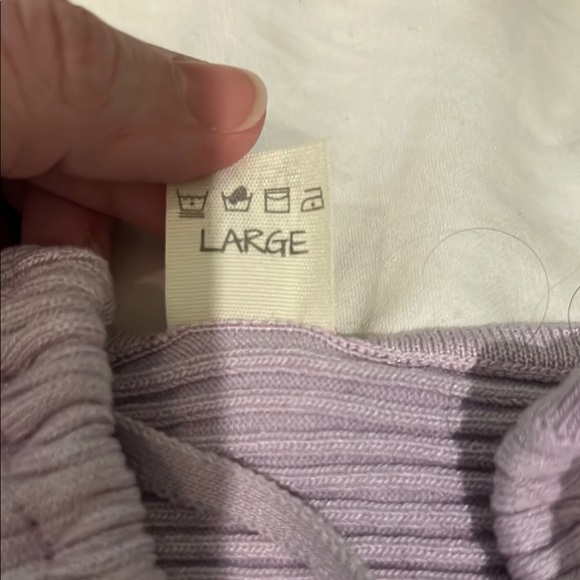 Lavender Ribbed Tube Top - Picture 2 of 3